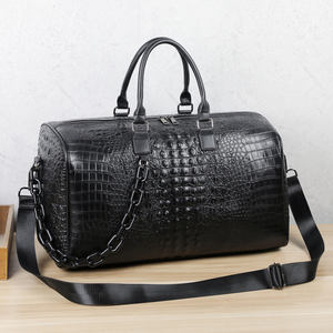 Bolso de moda caliente Bolso de viaje Bolso de lona grande de cuero para hombres Adecuado para asistencia diaria, viajes de fin de semana - Product Image 3