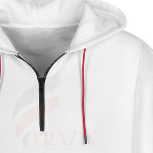 Sudaderas con capucha y media cremallera de Venta caliente para hombre, sudaderas con capucha y media cremallera de algodón 100% a la venta - Product Image 3