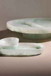 Support à gâteau rond en résine, fait main, écologique, non toxique, pour la présentation de gâteaux et de desserts, décoration moderne - Product Image 3