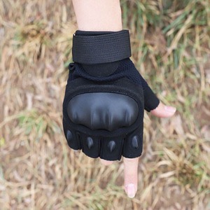 Gants tactiques d'hiver à demi-doigts pour le sport en plein air, la moto, l'exercice, à usage quotidien, personnalisés, fonction écran tactile, antidérapants pour hommes - Product Image 4