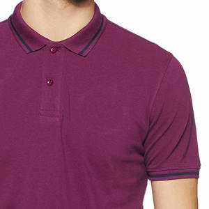 Polos pour hommes de qualité supérieure, design personnalisé, jersey de golf uni marron, anti-froissement - Product Image 4