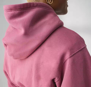 Ensembles de survêtements personnalisés pour femmes, brodés de dentelle, délavés à l'acide, courts, embossés, pantalons de survêtement évasés, sweats à capuche, OEM - Product Image 3