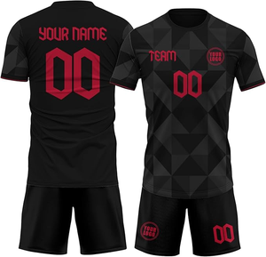 2025 nouveaux Kits de football personnalisés Xb Sublimation Design vert et blanc équipe Sportswear hommes Football uniforme - Product Image 1