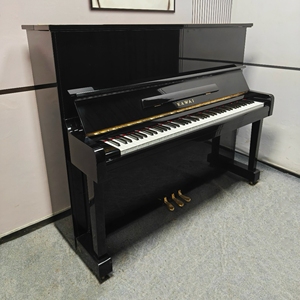 KAWAI BL12 Upright Piano <b>Black</b> Glossy Finish Rich Tone Professional Music Performance Export Piano Durable Construction - Product Image 1