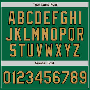 OEM logotipo personalizado Kelly verde oro viejo negro mangas raglán camiseta de béisbol ligera camiseta de béisbol para adultos y jóvenes - Product Image 5