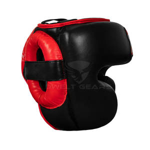 2025 Sport Leather <b>Boxing</b> Helmet Breathable Face Guard with PC Portable Equipment on Sale - Product Image 5