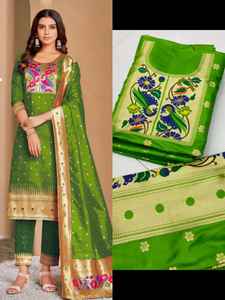 Nuevo vestido Georgette suave para mujer Dhwaja Export elegante traje Salwar Kameez con monederos cómodos India y Pakistán sin costuras - Product Image 2