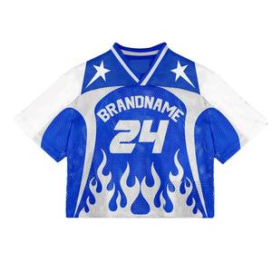 Maillot de football américain TOP OEM maillot de football américain en gros conception personnalisée maillot de football américain 100% polyester hommes maillot de football en vente - Product Image 2