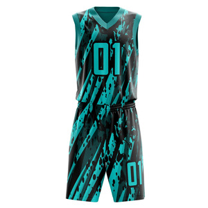 Uniforme de basket-ball de haute qualité 100% polyester Logo personnalisé et uniforme d'équipe sportive de conception à vendre par Hanger Impex - Product Image 6