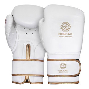 Gants de boxe en cuir à marque privée, anti-humidité, fermeture auto-agrippante, options personnalisables, haute qualité pour l'entraînement sportif - Product Image 5