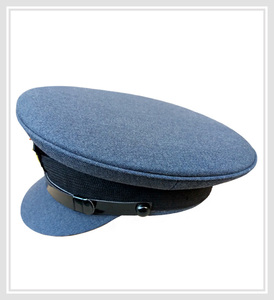 Gorra de Uniforme Personalizada con Logotipo, Color Azul Oscuro, para Exteriores, Reproducción en Negro con Ribete Elegante - Product Image 6