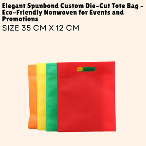 กระเป๋าผ้าใยสังเคราะห์ที่ตัดตามสั่งเป็นมิตรต่อสิ่งแวดล้อมสำหรับกิจกรรมและโปรโมชั่น - Product Image 1