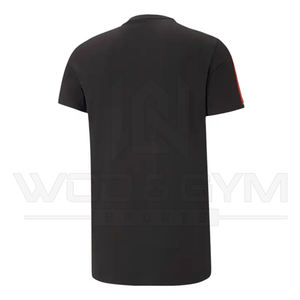 Camiseta personalizada de secado rápido OEM y ODM para hombre, 100% algodón, poliéster, colores sólidos, diseño en blanco con logotipo personal - Product Image 6