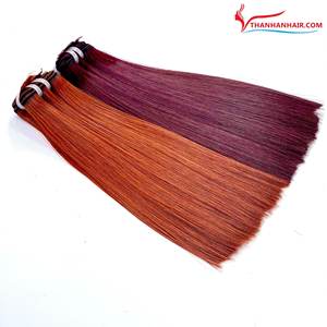 Extensiones de cabello humano vietnamita recto de hueso súper doble de trama doble máquina Remy virgen más vendida cutícula perfecta - Product Image 3