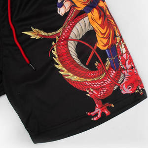 Shorts de sport pour hommes au design tendance en tissu extensible polyester et élasthanne, shorts de sublimation, vêtements de sport, shorts de sport - Product Image 2