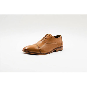 Robe d'affaires pour hommes Chaussures Oxford Inferno Cuir véritable léger imperméable avec tête sculptée Matériau Oxford - Product Image 4