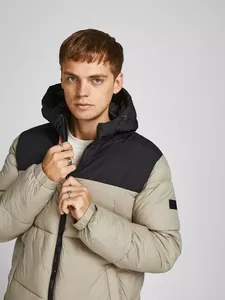 Chaqueta acolchada gruesa y cálida de poliéster 100% de alta calidad a precio barato para hombre 2023. - Product Image 5
