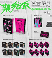STRAY KIDS - [ ROCK STAR ] Mini Album Plateforme Album_Nemo Ver KPOP ALBUM BEST SELLING KOREA