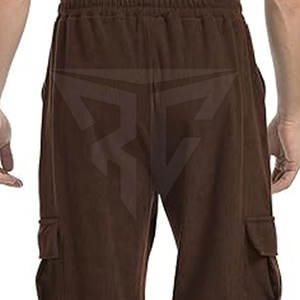 Pantalones holgados de gran tamaño personalizados para hombre, ropa de calle informal con patrón recto de cintura media, precio razonable - Product Image 5