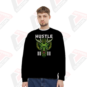 Sudadera sólida Premium ultra suave para hombre con forro polar de poliéster/algodón impermeable y transpirable para la temporada de invierno - Product Image 6