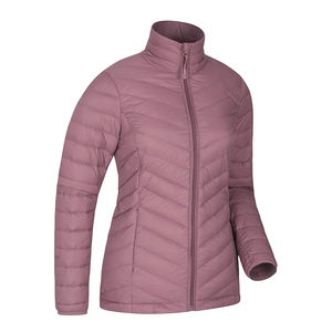 2025 nouveau Design solide rose couleur épais doudoune pour femmes respirant Polyester tissu coton remplissage rembourré veste d'hiver - Product Image 2