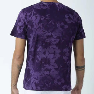 T-shirt de sublimation personnalisé en gros pour hommes vêtements de sport en polyester respirants de couleur unie t-shirt vierge prêt à être imprimé à séchage rapide - Product Image 3
