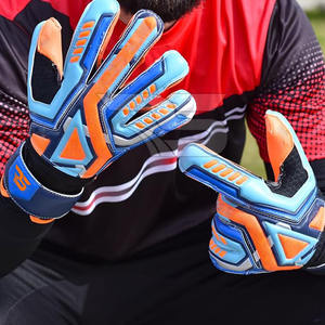 2024 plus récents gants de gardien de but en cuir gants de gardien de but professionnels vente entière taux hommes gants - Product Image 2