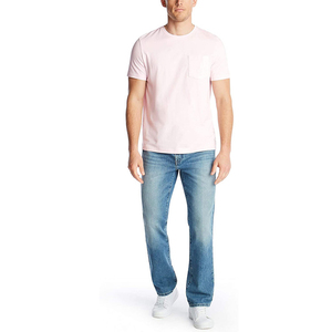 Plus la taille des hommes hauts O cou à manches courtes hommes t-shirt mince hommes impression décontracté été couleur unie personnalisé t-shirt vêtements en gros - Product Image 2