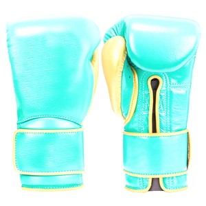 Guantes de Boxeo PREDAWN Personalizados de Cuero Vacuno para Hombres y Adultos, con Peso para Saco de Boxeo, Cordones, Absorción de Humedad y Logotipo Personalizado - Product Image 1