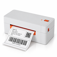 Printer Label Pengiriman Termal Nirkabel 4-Inci 203DPI Printer Stiker Barcode Waybill untuk Logistik Ekspres