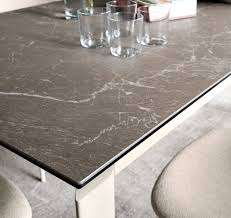 โต๊ะอาหารรูปวงรีแบบหมุนได้ ขยายได้ ดีไซน์อิตาลี ขาโลหะ ท็อปเซรามิกเปิดได้พร้อมกัน 8 ที่นั่ง ผลิตในอิตาลี คุณภาพเยี่ยม - Product Image 2