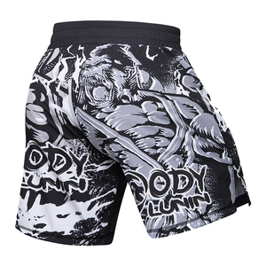 Short MMA imprimé sublimation pour homme, short ufc, short de grattage, vêtements d'arts martiaux, short boxer court mma, short de combat - Product Image 3