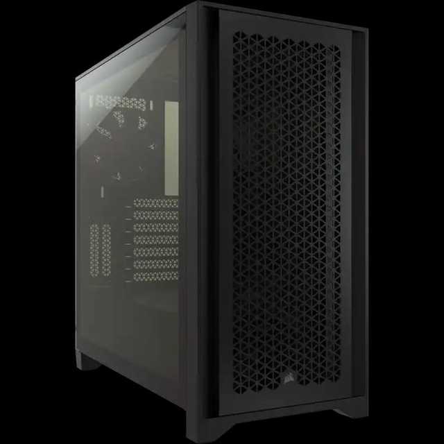 4000D AIRFLOW Tempered Glass Mid-Tower ATX Case Black/White Gaming case