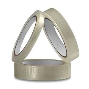 <b>Clear</b> BOPP Cellophane <b>Tape</b> 3'' Core Single Sided Adhesive - Product Image 1