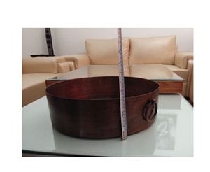 ชามทองเหลืองทรงกลมสำหรับสปาและทำเล็บมือสำหรับทำสปาร้านเสริมสวยงานฝีมือธรรมชาติขายดี - Product Image 1