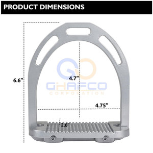 Estribos Ecuestres de Alta Resistencia con Agarre Estable para Montar al Aire Libre - Product Image 2