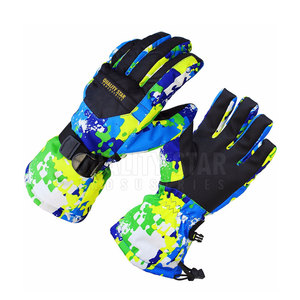 Good Quality Snowboard Gloves Wholesale Custom Made Winter Warm Thickened Warm Waterproof Men <b>Ski</b> Gloves - Product Image 1