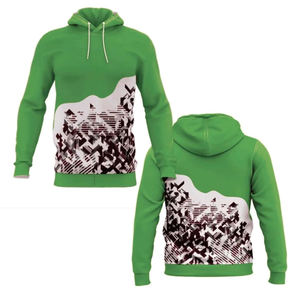 Sweat à capuche pour homme en gros, polaire, manches longues, simple, streetwear, design et logo personnalisés, tissu de haute qualité 400GSM - Product Image 5