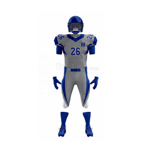American Football Uniform Breathable Lightweight Fabric With Enhanced Stitching For <b>Long</b> Training And Competitive <b>Match</b> Use - Product Image 2