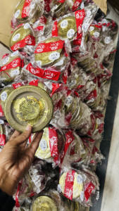 Caja de Almacenamiento de Acero Inoxidable con Diseño Personalizado de Ganesh Ji, Contenedor Meenakari para Regalos, Técnica de Plateado - Product Image 2