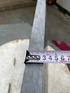 Pierre bleue élégante martelée par Bush avec des bords lisses et aiguisés Calcaire intemporel pour les espaces extérieurs de qualité supérieure - Product Image 5