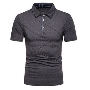 Logo brodé personnalisé T Shirt 100 coton Hommes S Golf Shirt Femmes S Hommes S Polo Tee polos Casual Print OEM - Product Image 6