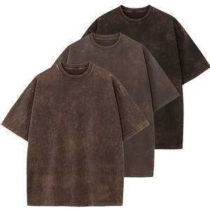 เสื้อยืดผ้าฝ้ายโอเวอร์ไซส์ผ้านุ่มใส่สบายสไตล์วินเทจ - Product Image 1