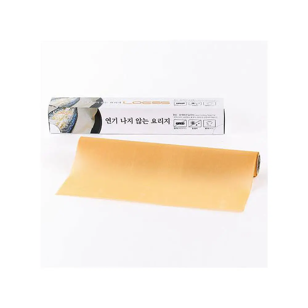 Korean Baking Cooking Paper LOESS 1 Smokeless Ceramic Cooking Paper Roll Type Nano-Coating Air Fryer Paper