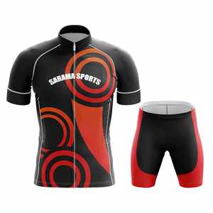 Uniforme de ciclismo personalizado fabricante OEM ODM fábrica al por mayor ligero verano ciclismo uniforme transpirable secado rápido Jersey - Product Image 1