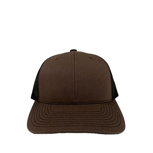 Gorras de camionero de 6 paneles con logotipo personalizado Gorras con tela CVC y parte posterior de malla MOQ bajo disponible ODM Vietnam Gorras de deportes al aire libre al por mayor - Product Image 1