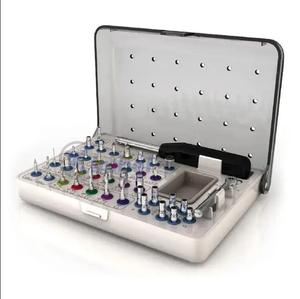 ชุดสว่านผ่าตัดแบบแมนนวลใช้ซ้ำได้ชุดเครื่องมือทันตกรรมรากฟันเทียม50ชิ้น - Product Image 2