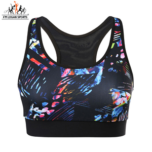 Sujetador deportivo de talla grande para mujer, ropa para Fitness, lisa, personalizada, Yoga, chica Sexy, por FM LOGAN - Product Image 2