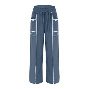 Pantalones de chándal holgados personalizados de alta calidad para fabricantes de mujeres para pantalones de chándal holgados con estampado de logotipo personalizado - Product Image 3