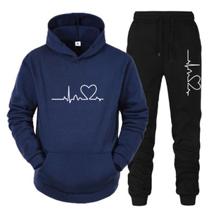 Ensemble survêtement de luxe pour homme, vêtements de sport, survêtements unis pour homme - Product Image 5